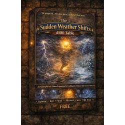 The Sudden Weather Shifts d100 DLux
