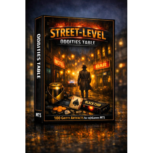 The Street-Level Oddities d100 DLux